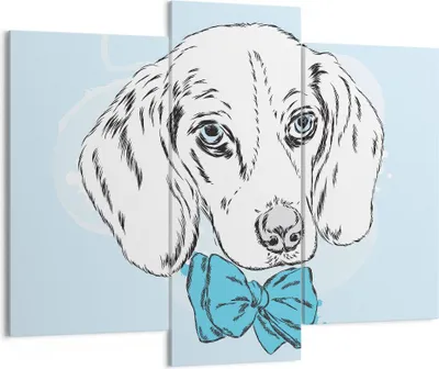 Produktbild von Bild auf Leinwand - Leinwandbild - Hund Labrador Auge Portrait - 130x100cm - Wand Bild - Wanddeko - Leinwanddruck - Bilder - Kunstdruck - Wanddekoration - Leinwand bilder - Wandkunst - CB130x100-3114