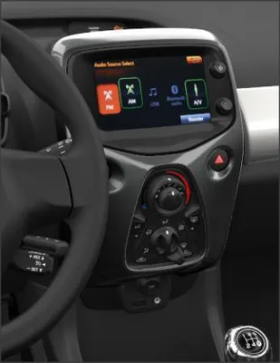 Produktbild von TOYOTA Aygo Armaturenbrettplatte Dunkelgrau MC92 55405-0H060-B0 OE