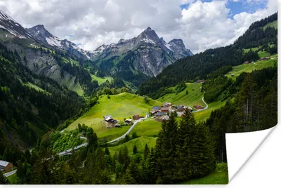Produktbild von MuchoWow® Poster Berge in Österreich 30x20 cm - Plakate - Print