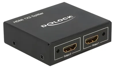 Image de DELOCK HDMI Splitter 1 Eingang -> 2 Ausgänge 4K