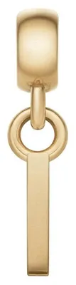 Immagine prodotto di Ciondolo placcato in oro, lettera "I", charms, modello DW00400492