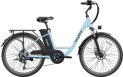 Produktbild von E-Bike Heybike Cityscape - 250W Akku 36V10Ah 26 Zoll Reifen Mechanische Scheibenbremse - Blau