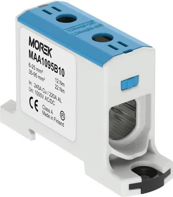 Image de Connecteur de rail bleu 6-95mm Morek MAA1095B10