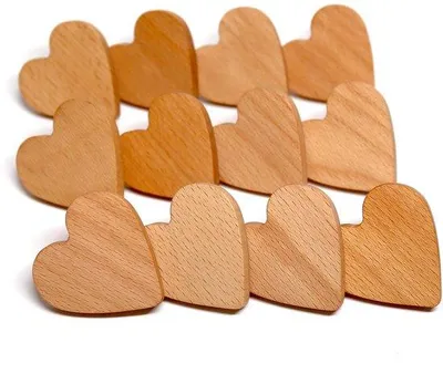 Image de Boutons de meubles en bois - Lot de 12 - Durables et uniques