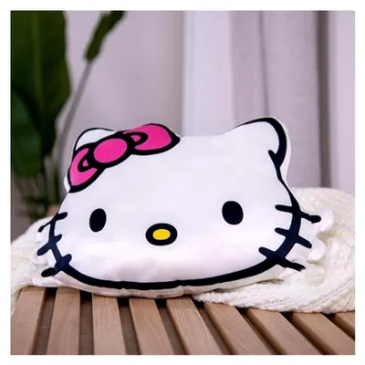 Produktbild von Konturenkissen Hello Kitty, 26 x 36 cm, 100% Polyester
