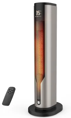 Elektrischer Heizkörper 2000 W, 60 cm, mit Fernbedienung und Timer