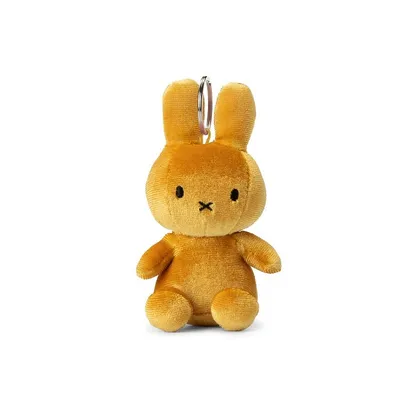Obrázok produktu pre Miffy zamat kľúčenka okrová žltá