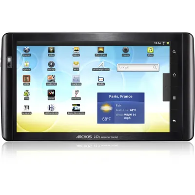 Produktbild von Archos101 25,7 cm (10,1 Zoll) 8 GB Tablet-PC - ARM Cortex A8 1 GHz Prozessor - Android 2.2 Froyo - Multi-Touch 1024 x 600 Display - Bluetooth - Slate