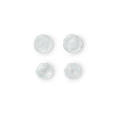 Produktbild von Prym Nähfrei Druckknöpfe Color Snaps rund 12,4mm transparent glänzend