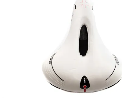 Produktbild von Fahrrad Sattel Wittkop Medicus Grande Citta City Damen Gel Sattel mit Kloben weiß