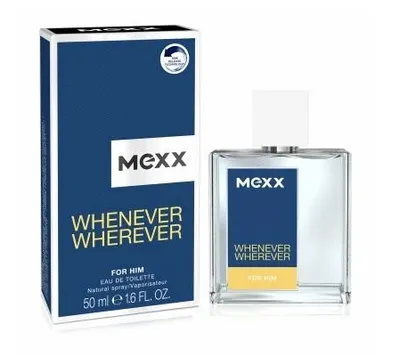 Obrázek produktu pro Mexx Whenever Wherever Pro Muže EDT 50 ml - Exkluzivní Toaletní Voda
