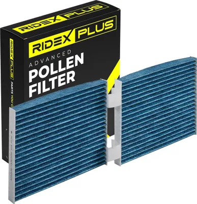 Produktbild von RIDEX PLUS 424I0549P Aktivkohle Innenraumfilter Pollenfilter für MITSUBISHI COLT VI (Z3A, Z2A) für SMART FORFOUR (454)