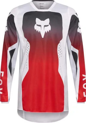 Produktbild von FOX 180 Shield  Motocross Jersey, rot/weiß/schwarz, XS