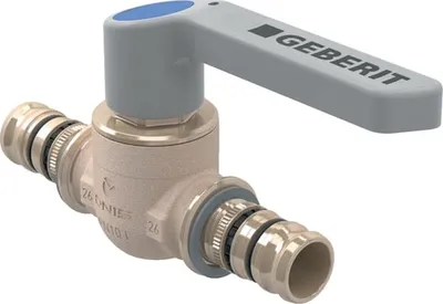 Produktbild von Geberit Mepla Kugelhahn Rg d26 mit Betätigungshebel