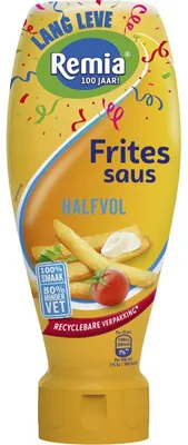 Produktbild von Remia Fritessaus Halfvol 500 ml – leichte, cremige Sauce, kalorienreduziert