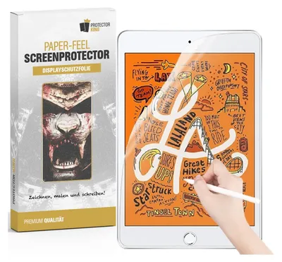 Produktbild von 5x Paperfeel für iPad Mini 2 Displayschutz Schreiben Malen Skizzieren matt Anti-Reflex entspiegelt Screen-Protector