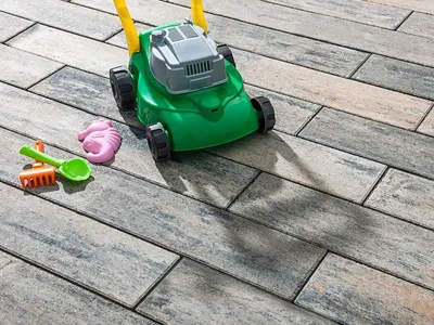 Produktbild von Beton Terrassenplatte iStone Slim muschelkalk 80 cm x 20 cm x 6 cm