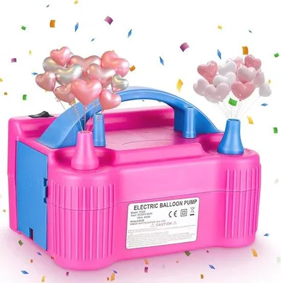 Produktbild von Elektrische Ballonpomp 600W mit Automatik- und Halbautomatik-Modus - Leichtgängig und effizient für Feiern und Dekorationen