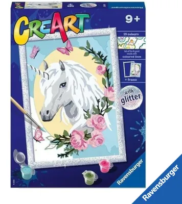 Produktbild von Ravensburger CreArt Malset Einhorn für Kinder