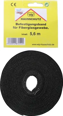 Produktbild von Befestigungsband,Wip,schwarzFiberglasgewebe,  Länge: 3,4 m