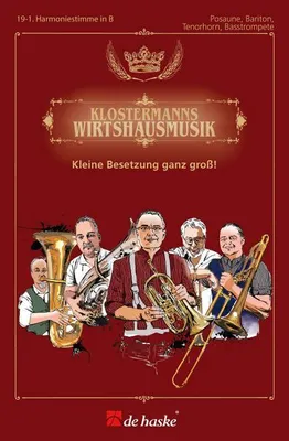 Produktbild von Klostermanns Wirtshausmusik - Posaune, Bariton, Tenorhorn, Basstrompette