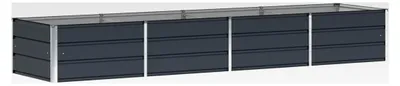 Produktbild von Pflanzkübel Anthrazit 320 x 80 x 45 cm aus Stahl