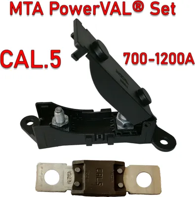 Produktbild von MEGA Sicherungshalter Set CAL5 12V 24V M8 anreihbar MTA PowerVAL
