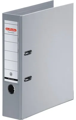 Produktbild von Herlitz 10834372 - A4 - Polypropylen (PP) - Grau - 8 cm - 1 Stück(e)