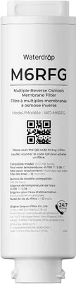 Produktbild von Waterdrop M6RFG Ersatzfilter für M6HG & M6CG Osmoseanlage, 12 Monate 0,0001-μm-RO-Filtration, Mineralfilter