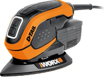 Produktbild von Multischleifer WORX 65W D-Tail Duststop-Microfilter WX648, inkl. Zubehör