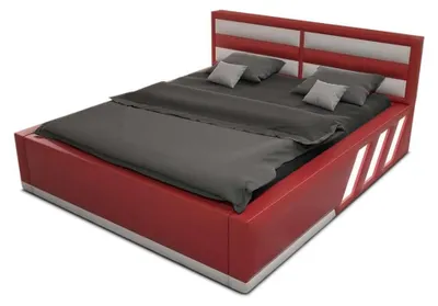 Produktbild von Sofa Dreams Komplettbett Apollonia mit LED-Beleuchtung, Kaltschaummatratze H3 PASSION ECONOMIC®