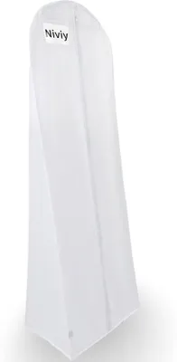 Produktbild von Weiße Kleidhose 180 cm, antistatisch, mit Reißverschluss