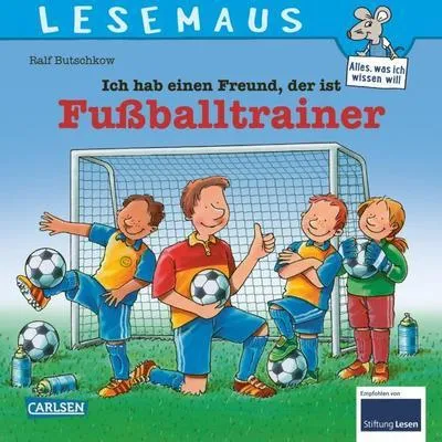 Zdjęcie produktu dla LESEMAUS 102: Ich hab einen Freund, der ist Fußballtrainer
