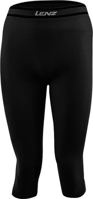Zdjęcie produktu dla Funkcjonalne spodnie 3/4 Lenz 6.0 Merino, czarny, L