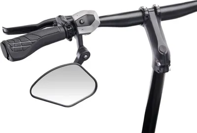Produktbild von Krampe KF Sport TypC links Fahrradlenkerspiegel nach unten drehbar großes Glas