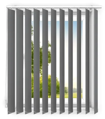 Produktbild von Time4blinds - Lamellenanlage Verdunkelungslamellen - 190x190 cm - Grau