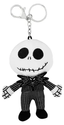 Zdjęcie produktu dla Disney Nightmare Before Christmas Jack Skellington Schlü sselanhä nger aus Plü sch