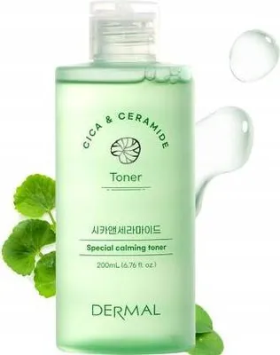 Image de DERMAL Cica & Ceramide Lotion tonique pour le visage 200 ml
