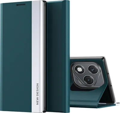 Immagine prodotto di Custodia per Honor 400 Lite, Custodia magnetica in Finto cuoio con supporto a ribalta Verde