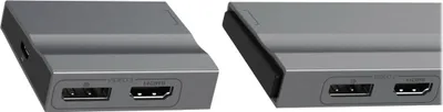 Zdjęcie produktu dla TARGUS Targus HyperDrive 4K 2 x USB 3.2 Gen 2 (3.1 Gen 2) Type-C Srebrny