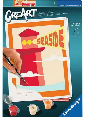 Obrázok produktu pre Ravensburger 23899, Obrazy v balení, Chlapec / dievča, Súprava farieb s číslami