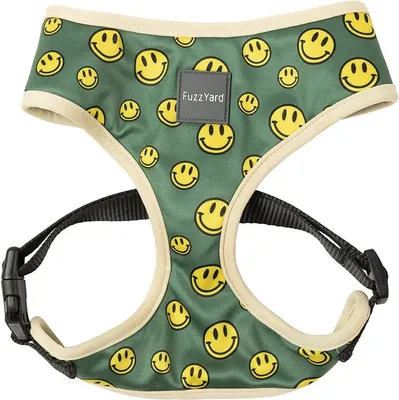 Produktbild von Fuzzyard Biggie Smiles Hundegeschirr Grün S Grün S
