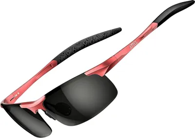 Productafbeelding van ATTCL Heren sportbril met gepolariseerde lenzen, aluminium-magnesium metalen frame, ultra lichtgewicht