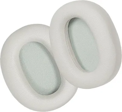 Produktbild von INF Proteinleder Ersatz Ohrpolster für Edifier W830NB Kopfhörer - 2er Pack Grau