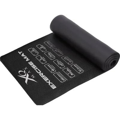 Obrázok produktu pre XQ MAX Trainingsmatte Yogamatte Fitnessmatte RUTSCHFEST 183x58 cm