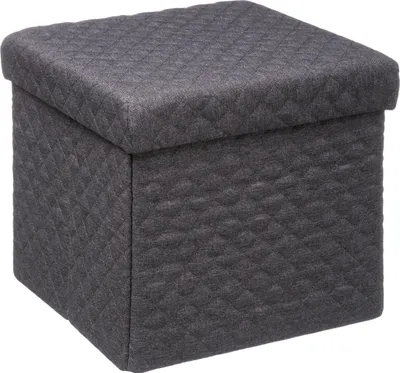 Obrázok produktu pre Bella Sivá 31X31 Cm Puf S Úložným Priestorom