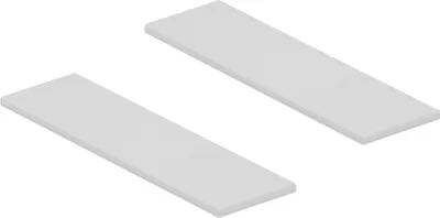 Produktbild von DeLOCK 18287, Thermalpolster, Grau, 70 mm, 20 mm, 1,75 mm