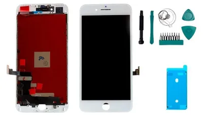 Produktbild von iPhone 7 Plus Display weiß - Set