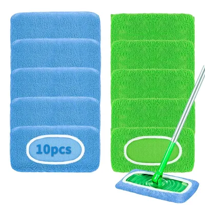 Produktbild von Wiederverwendbare Mikrofaserwischertücher für Wischmopps