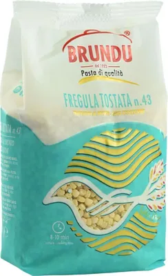 Produktbild von Fregola Tostata, Trafilata al Bronzo, 500g, Pasta, Nudeln, Brundu Pastifico, Classic Line